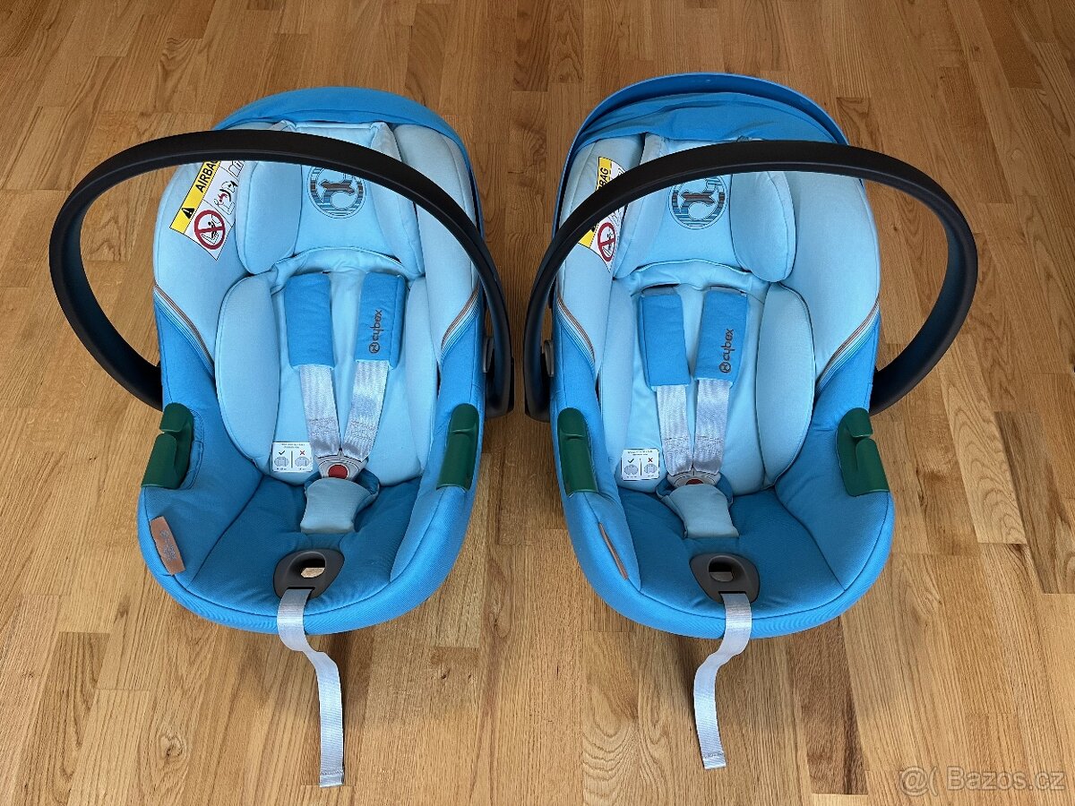 Autosedačky (vajíčka) pro dvojčata - Cybex Aton S2 i-size - - 3