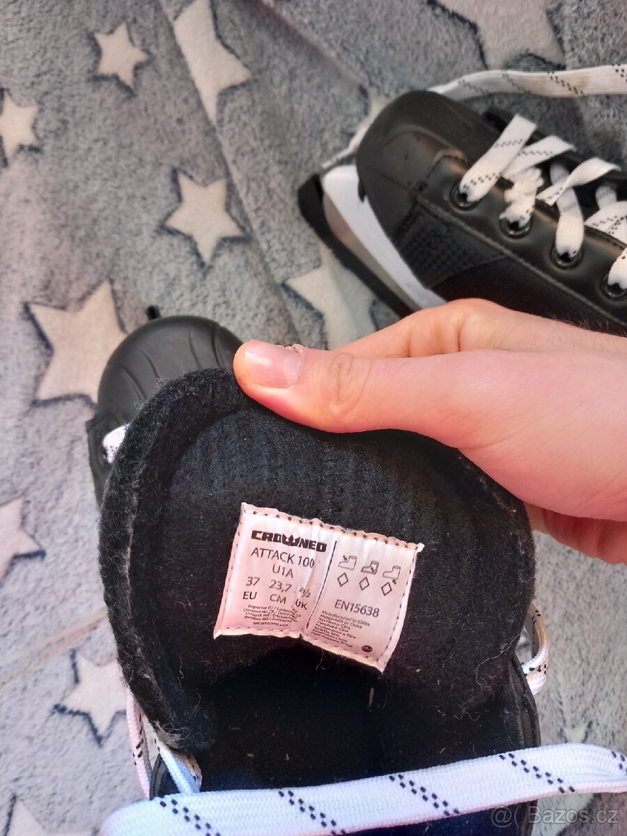 hokejové brusle Crowned – zánovní - 3