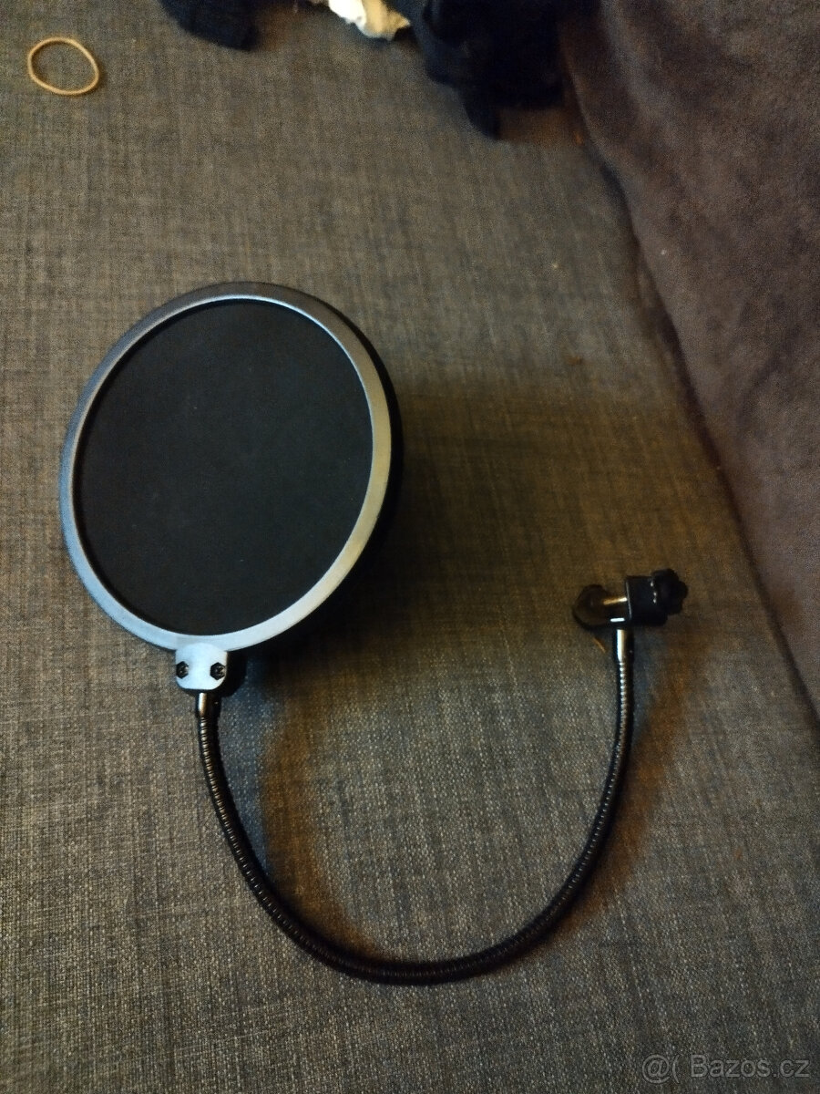 POP-1, pop filtr, protivětrná ochrana, černý - 3