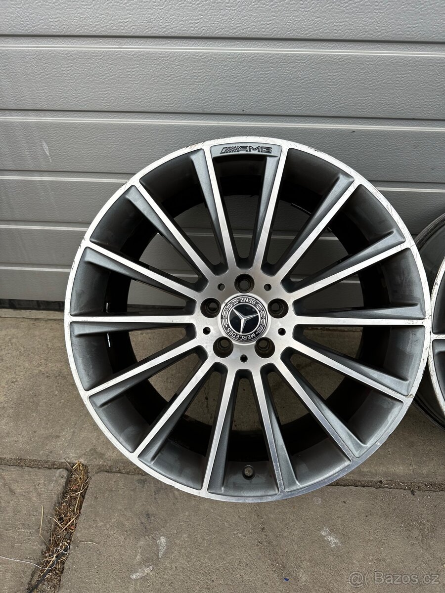 Prodám Alu kola dvourozměrná 5x112 20 Originál Mercedes - 3