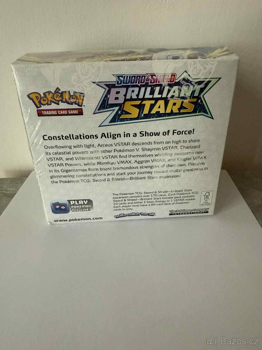 Pokémon TGC Brilliant Stars Booster Box SEALED - 3