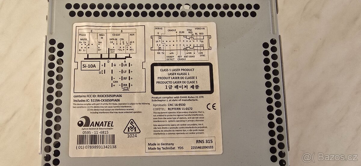 Prodám originál autorádio SEAT Alhambra - 3