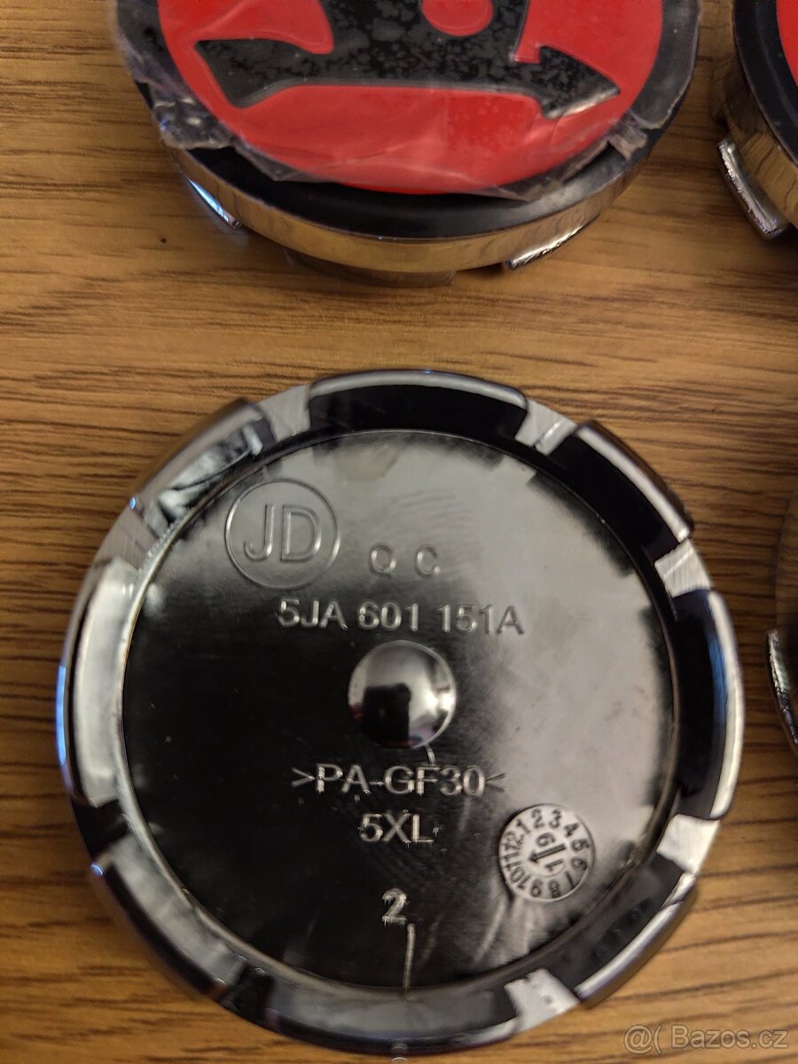 Středové krytky Škoda 56mm - 3