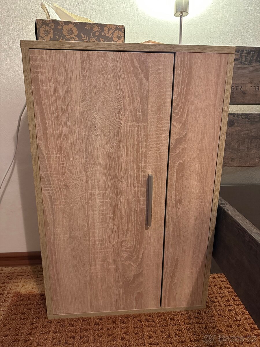 Komoda - 2 ks - dub sonoma - 3