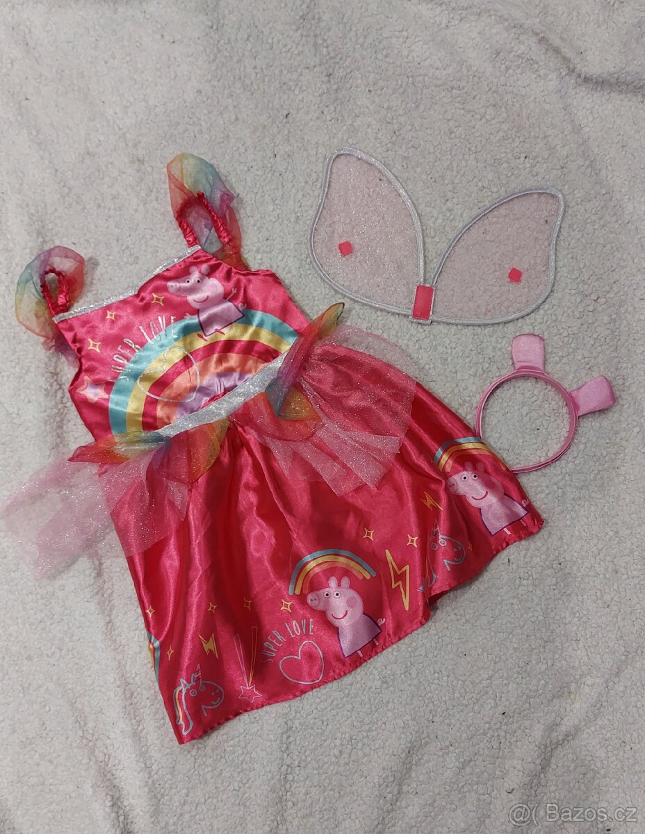 Kostým víla Peppa Pig vel.104 - 3