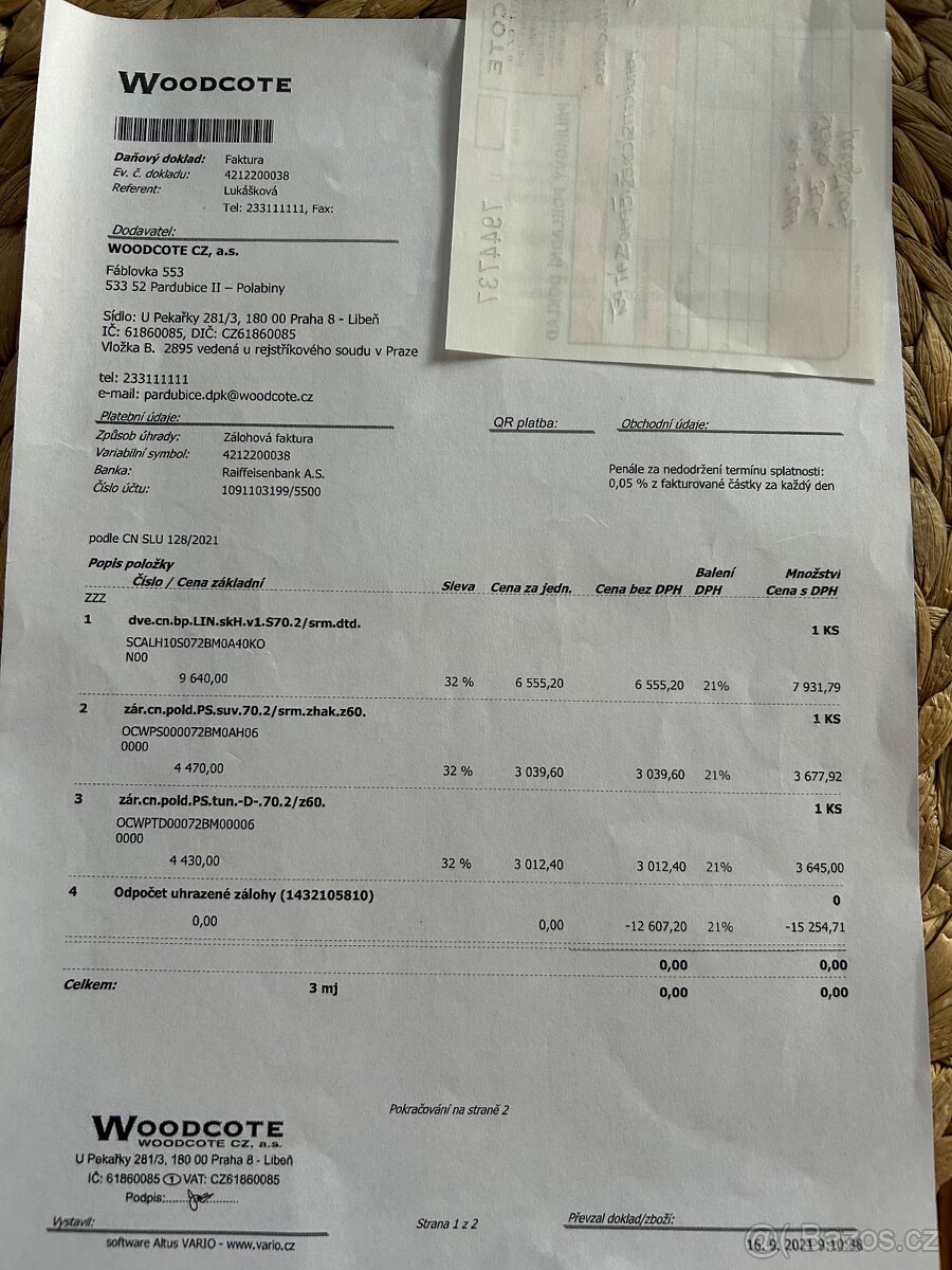 Posuvné interiérové dveře - 3