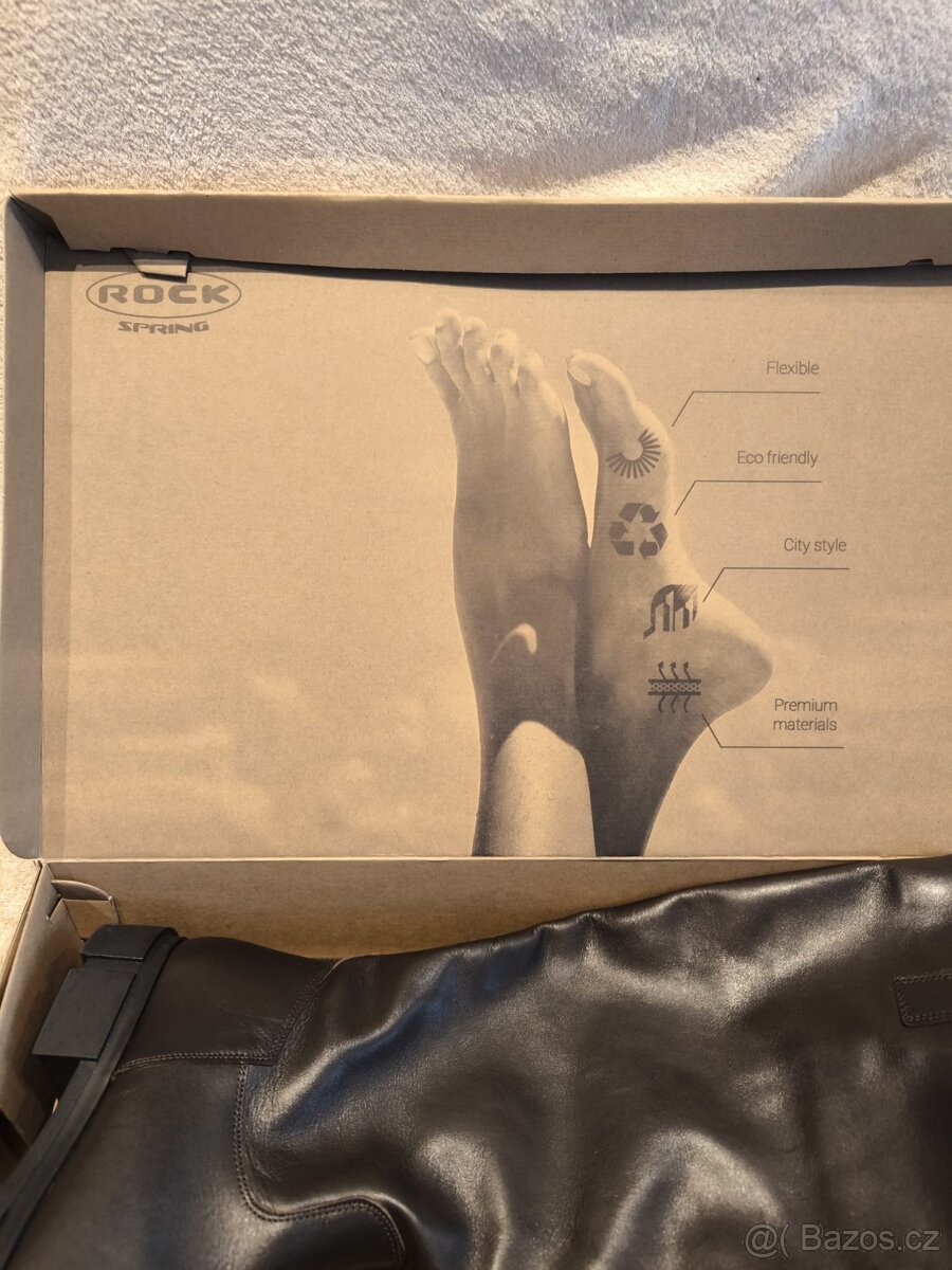 Kožené kozačky - 3