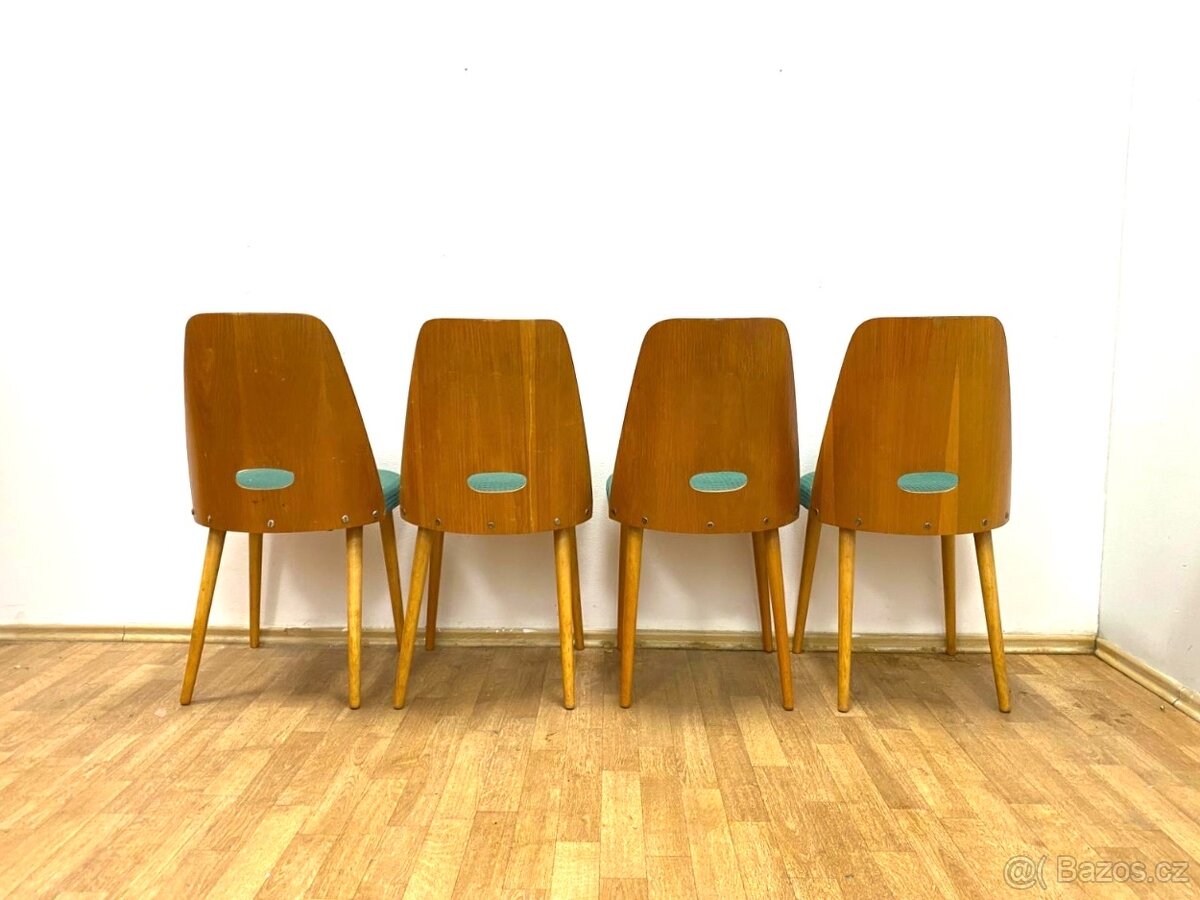 Retro židle 60. léta Brusel - 3
