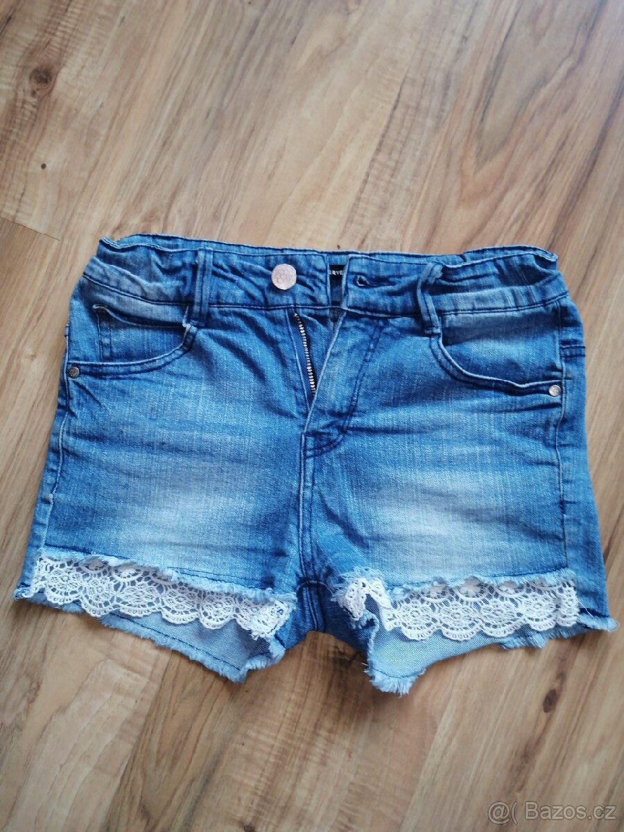 Riflové kraťasy s halenkou - 3