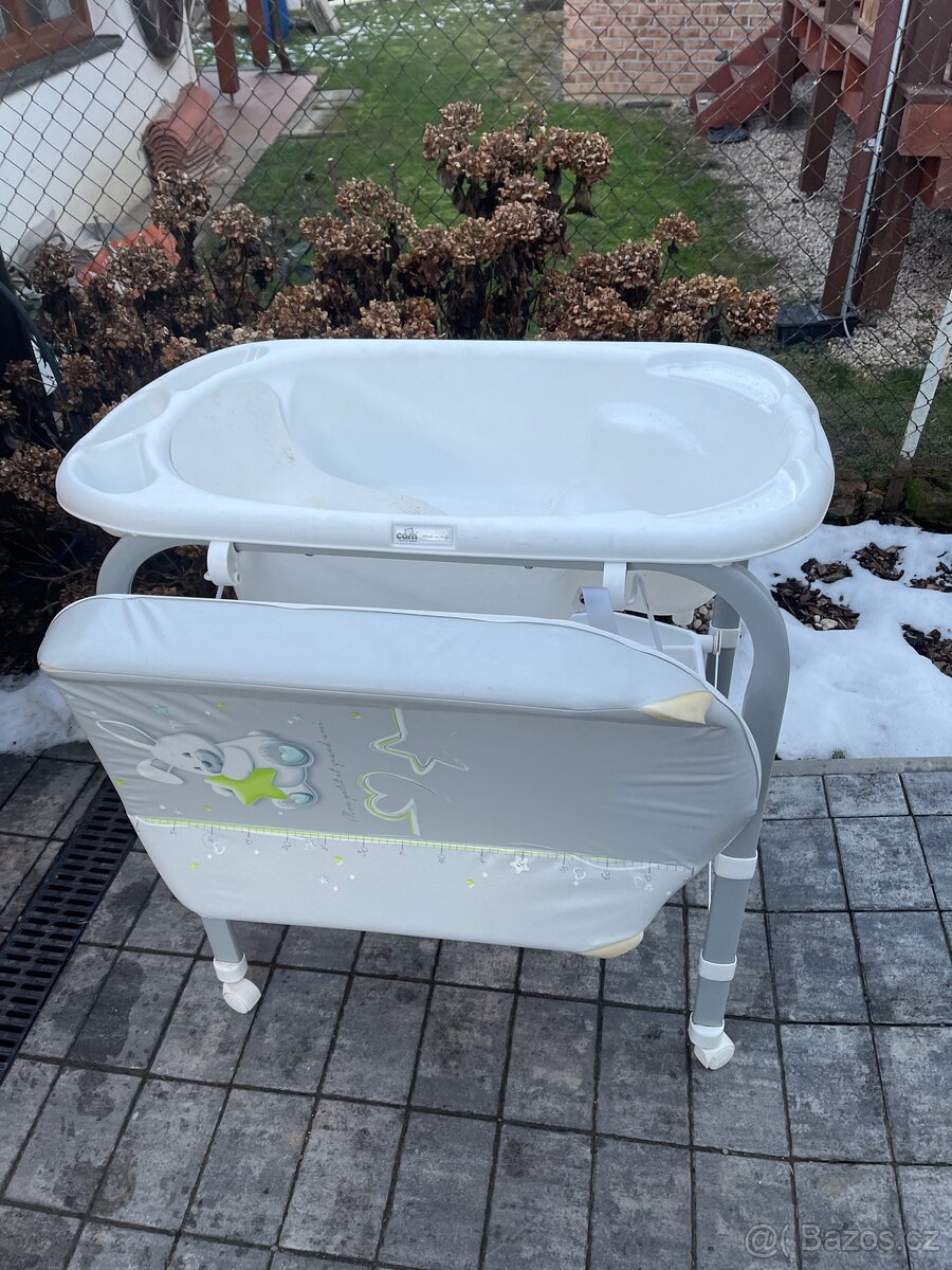 Koupací vanička s přebalovacím pultem - 3