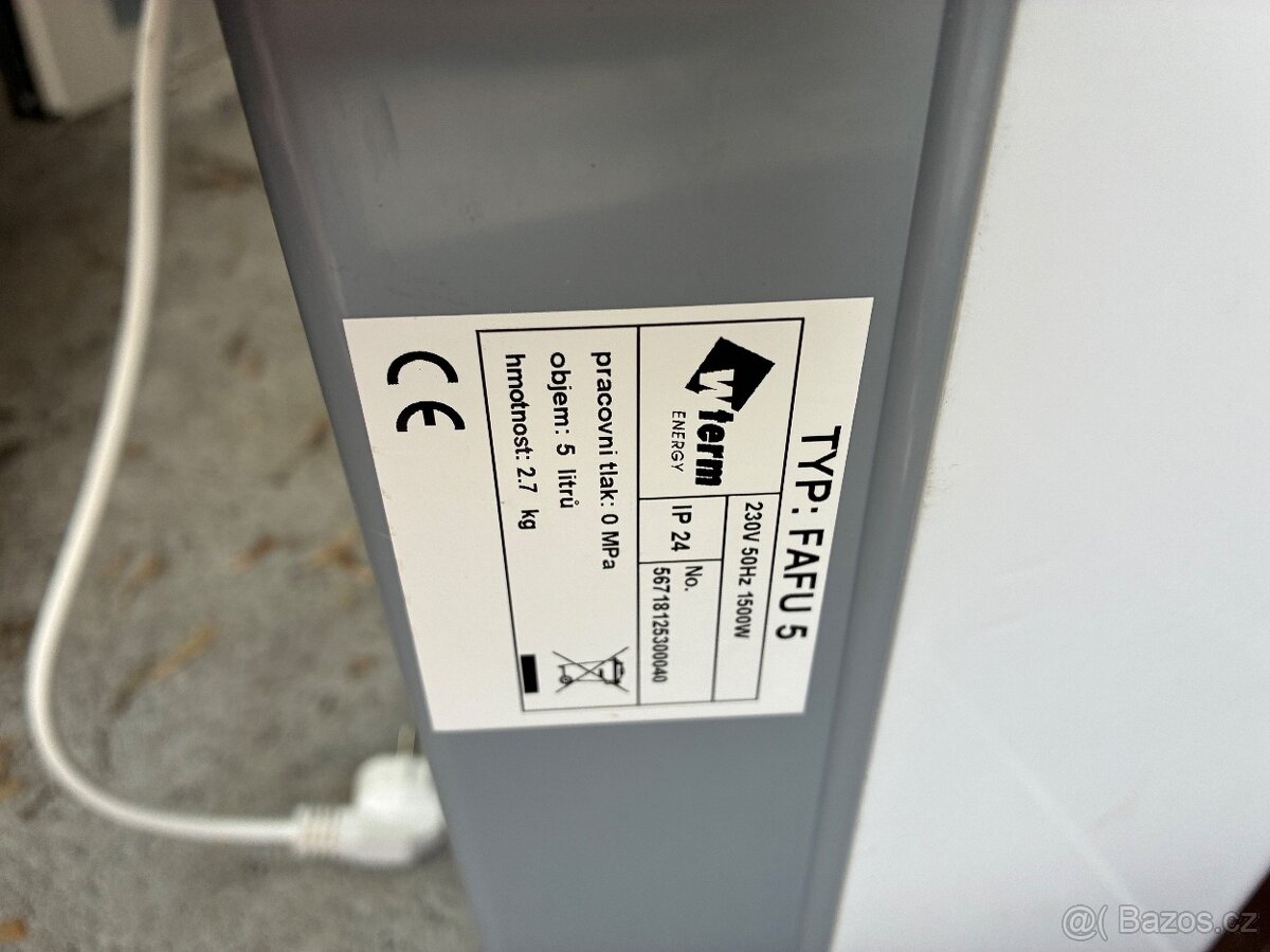 Bojler malý Wterm - 3