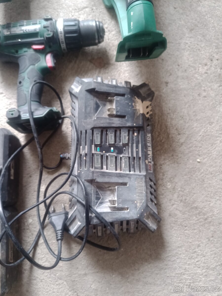 Nářadi Parkside+4x baterie - 3