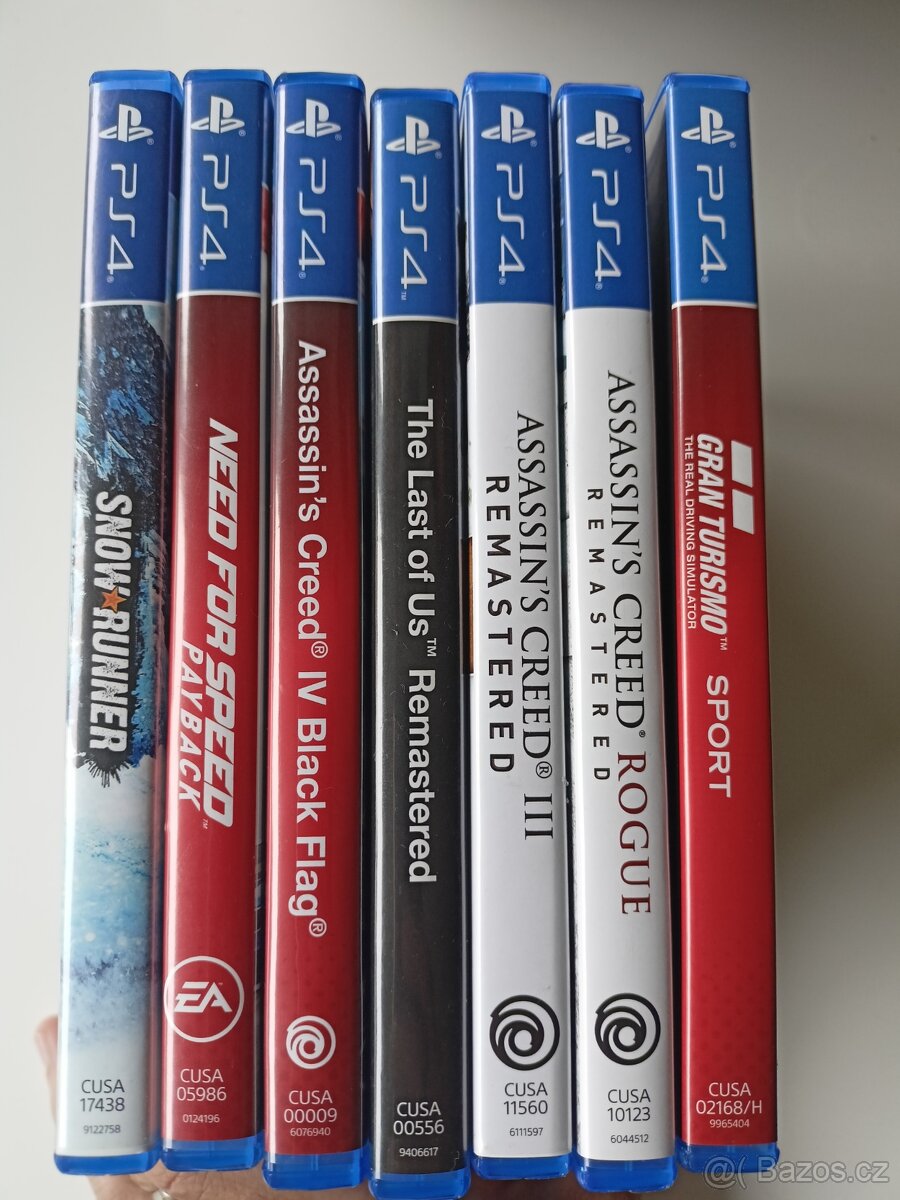 Hry na PS4 + PS3 - 3