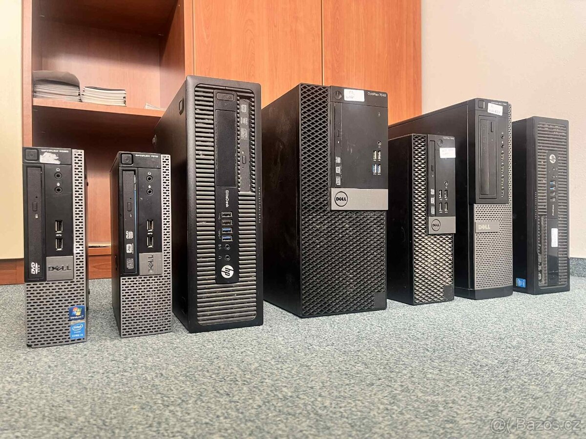 Kancelářské počítače, Dell a HP - 3