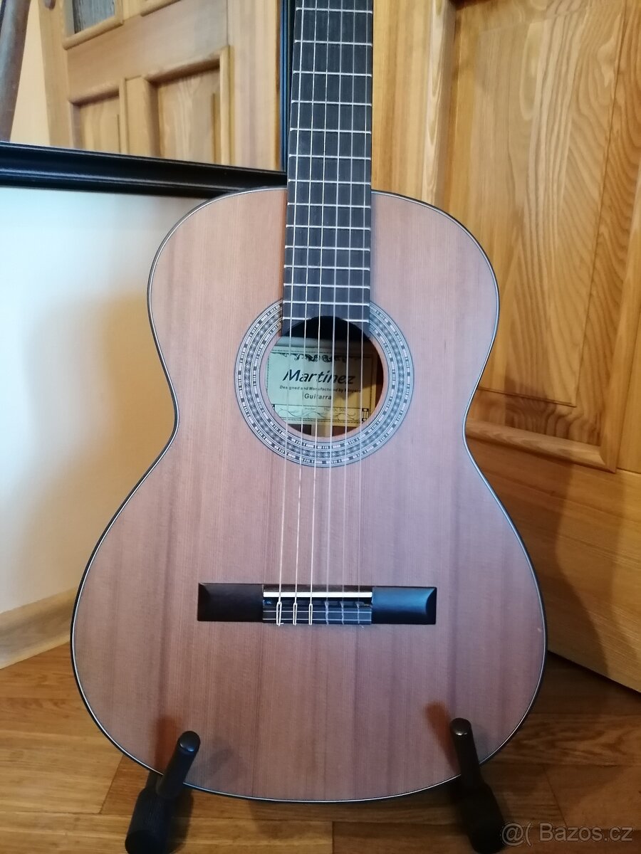 Klasická kytara Martinez MC-35C 3/4 580+obal Ritter - 3
