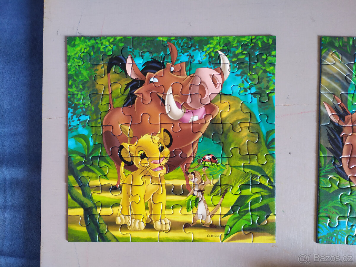 Puzzle Lion King, Lví král, Tlapákova patrola, Dinosauři - 3