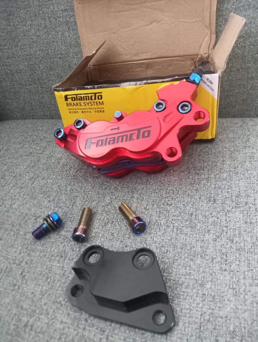 4-piestikový brzdič pre Yamaha Cygnus, Cygnus X aj iné moto - 3