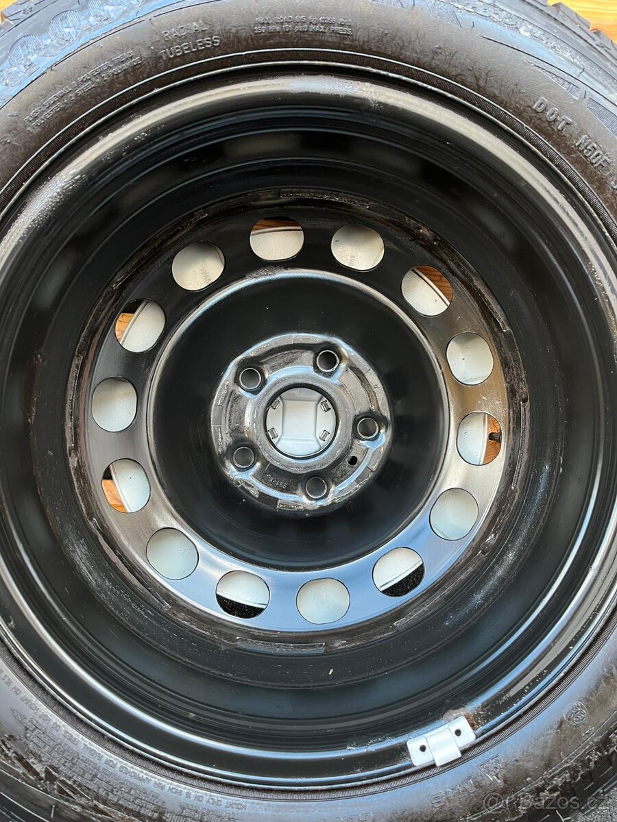 Originální kola Audi A3 5x112 top pneumatiky a stav❄️ - 3
