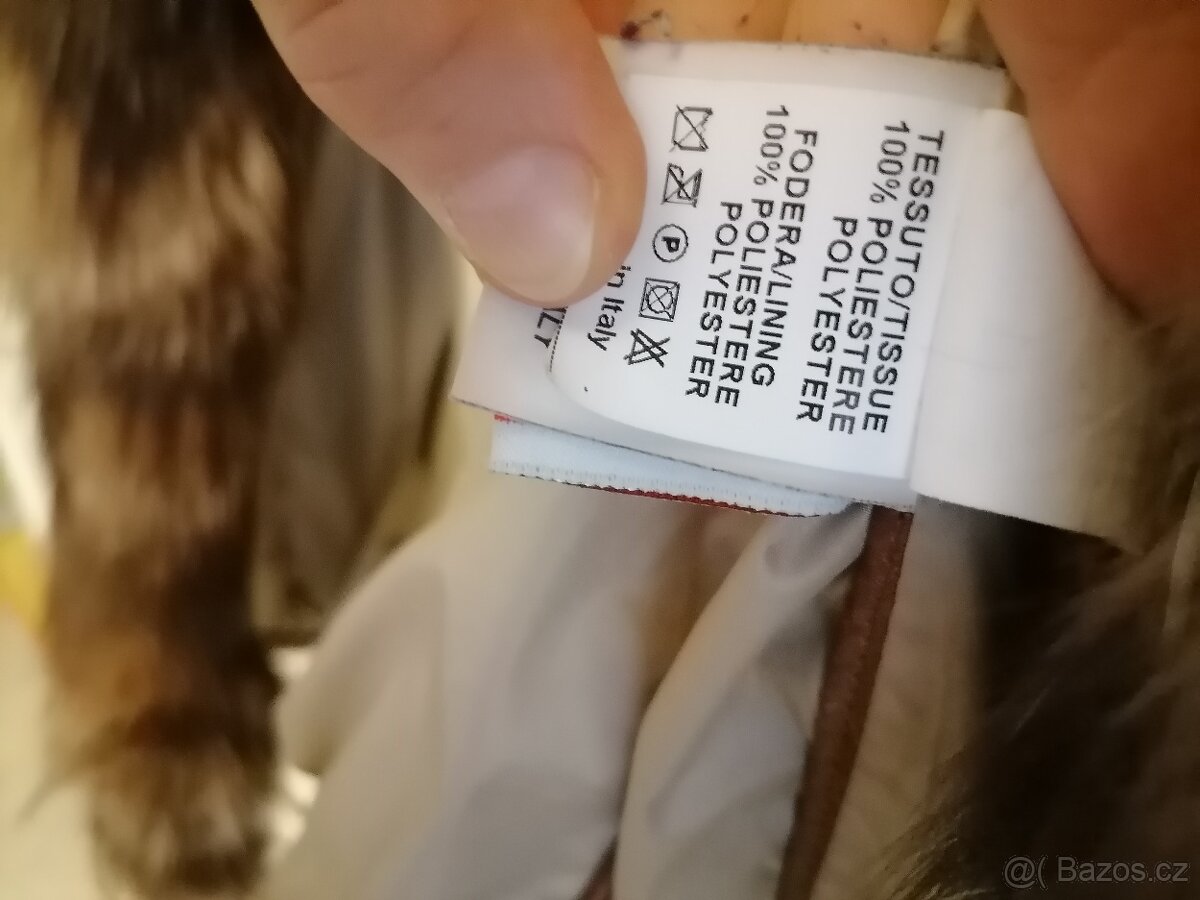 Kožená bunda z kožesinou - 3