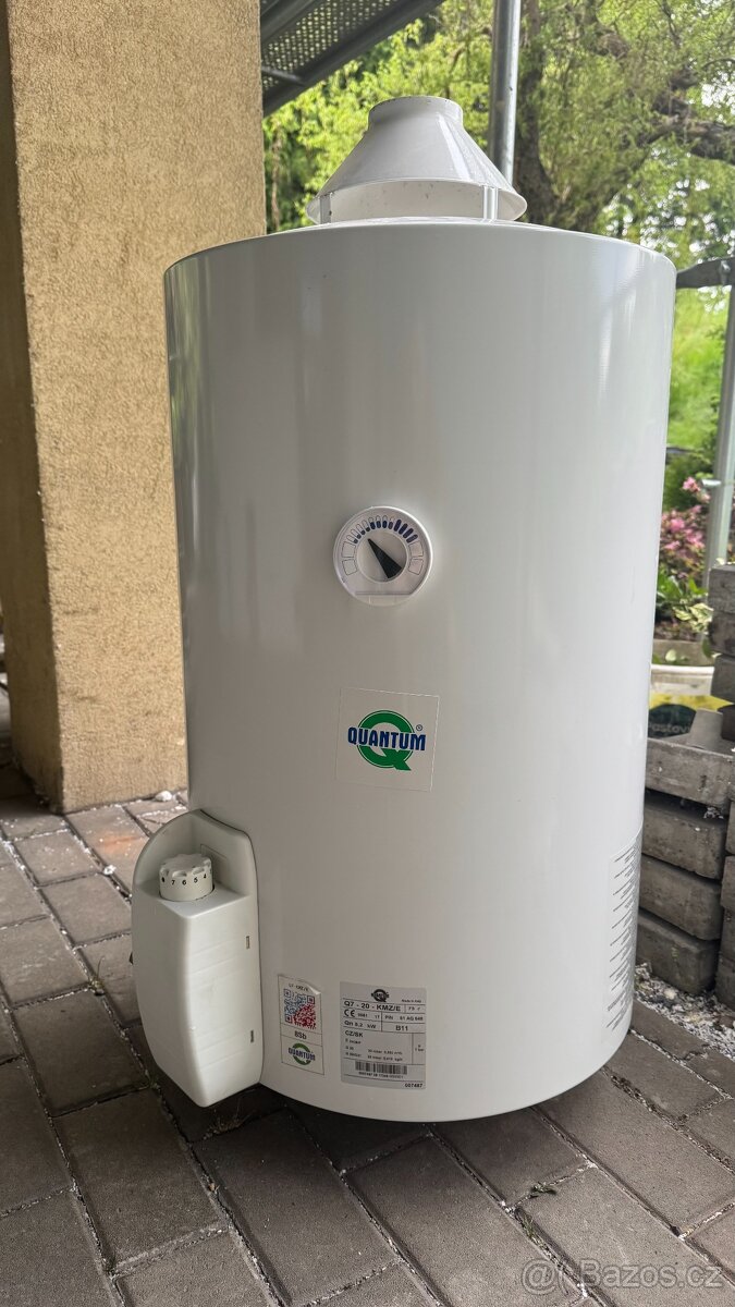 Plynový ohřívač vody Quantum 75 l - 3