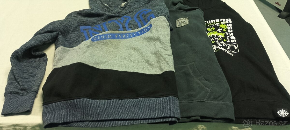 3x mikina 158/164 - 3