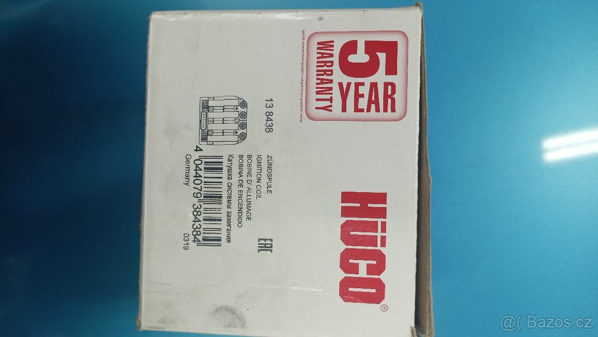 Zapalovací cívka Huco 138438 - 3