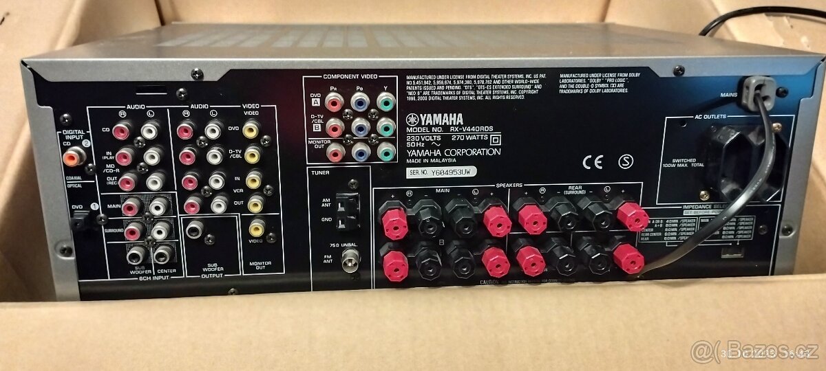 YAMAHA RY-V440RDS + Repro HECO - 3