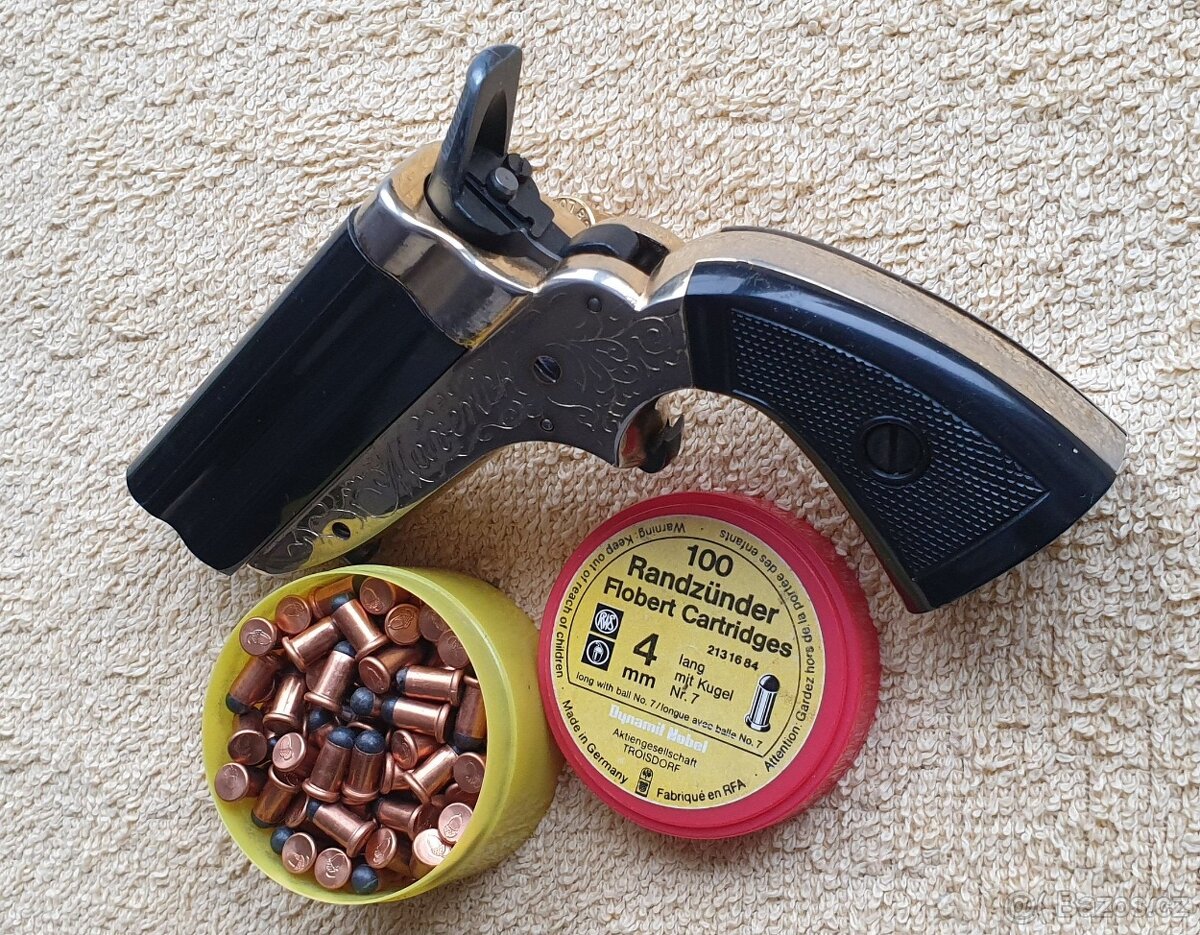 Derringer Perfecta cal.4mmRF SA zdobený Top - 3