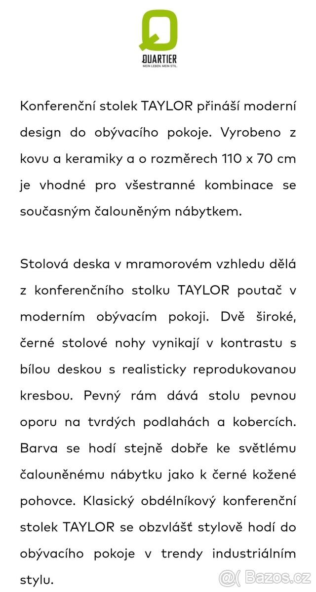 Konferenční stolek NOVÝ - 3