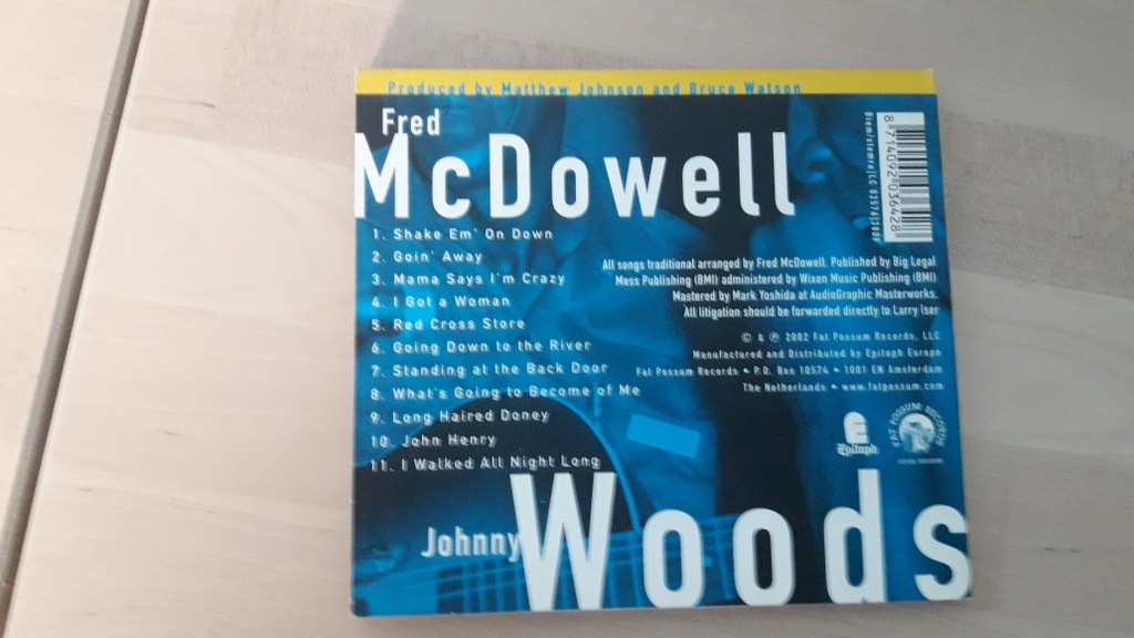 McDowell Fred Mississippi & Woods Johnny - - 3