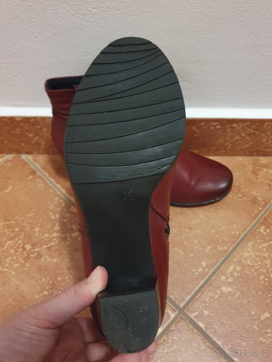 Dámské zateplené kotníkové boty Caprice, vel.37 - 3