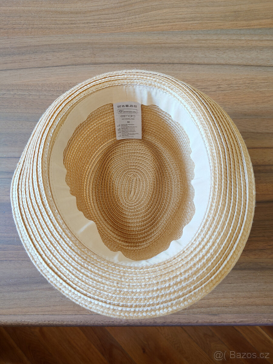 NOVÝ Slaměný letní klobouk - 3