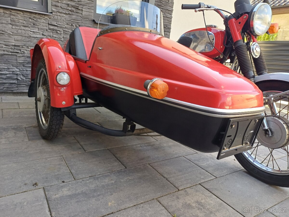 Jawa 350/634 + velorex 562 s TP - 3