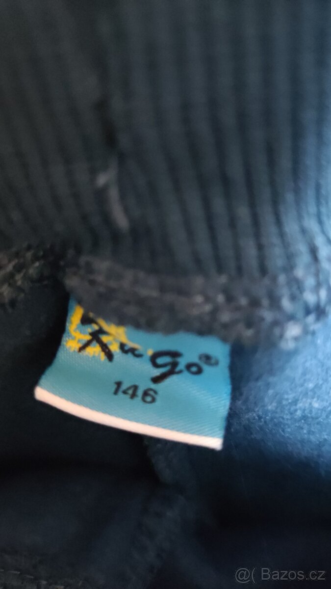 Chlapecké zateplené tepláky 2x 146 Kugo - 3