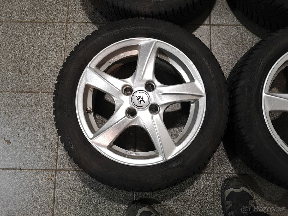 Opel Corsa, Polo, Ibiza alu + celoroční 185/55/15. - 3