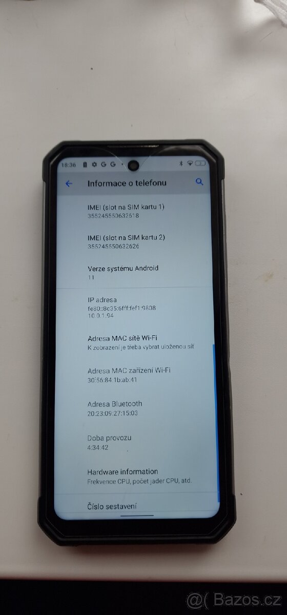 Odolný telefon oukitel wp17 - 3