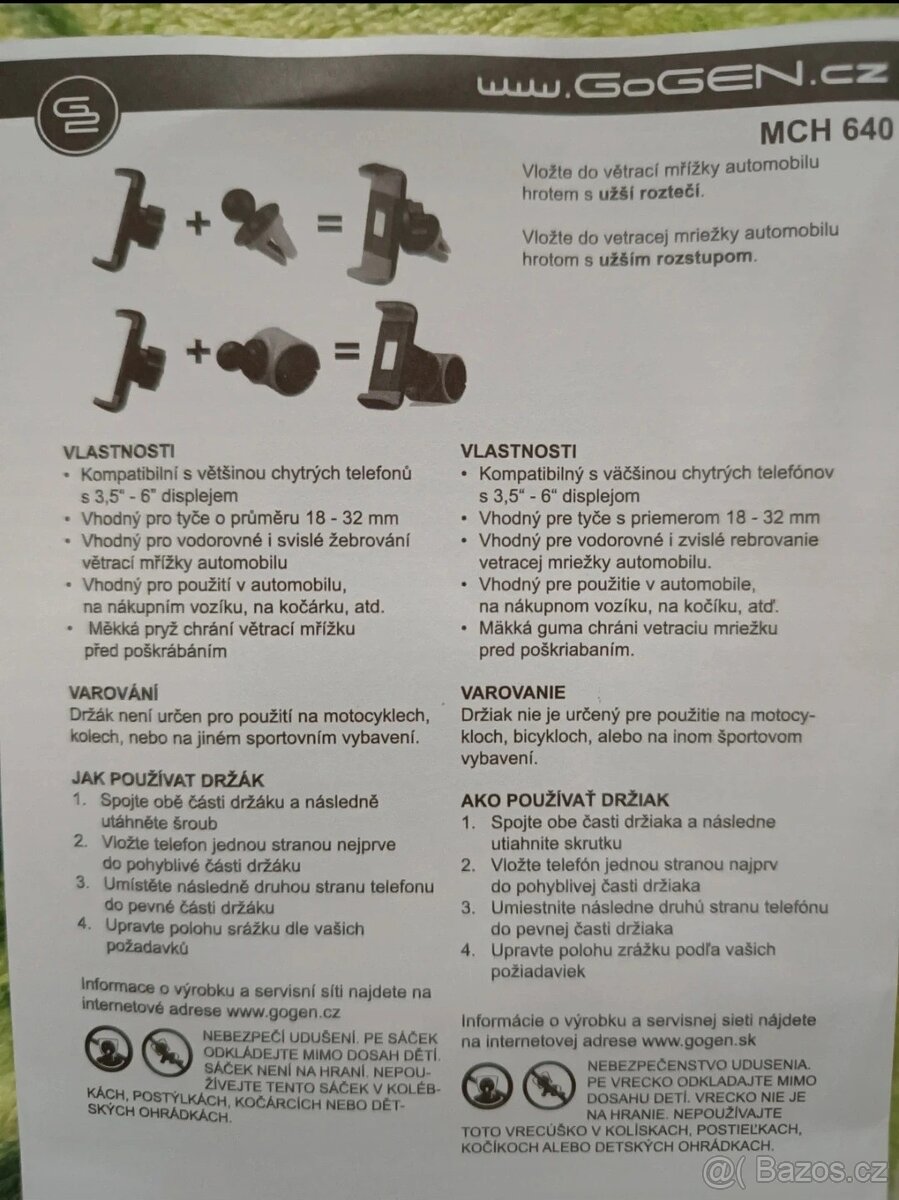 Set na telefon 3v1 GoGEN - 3