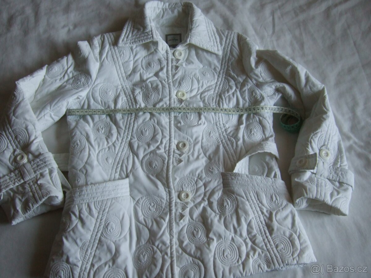 Kabátek bílý - 3