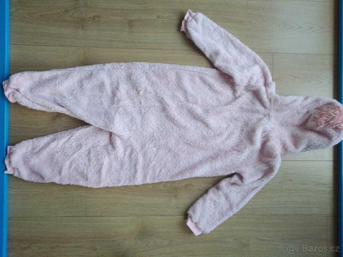 Dívčí teplý overal vel. 110-116 - 3