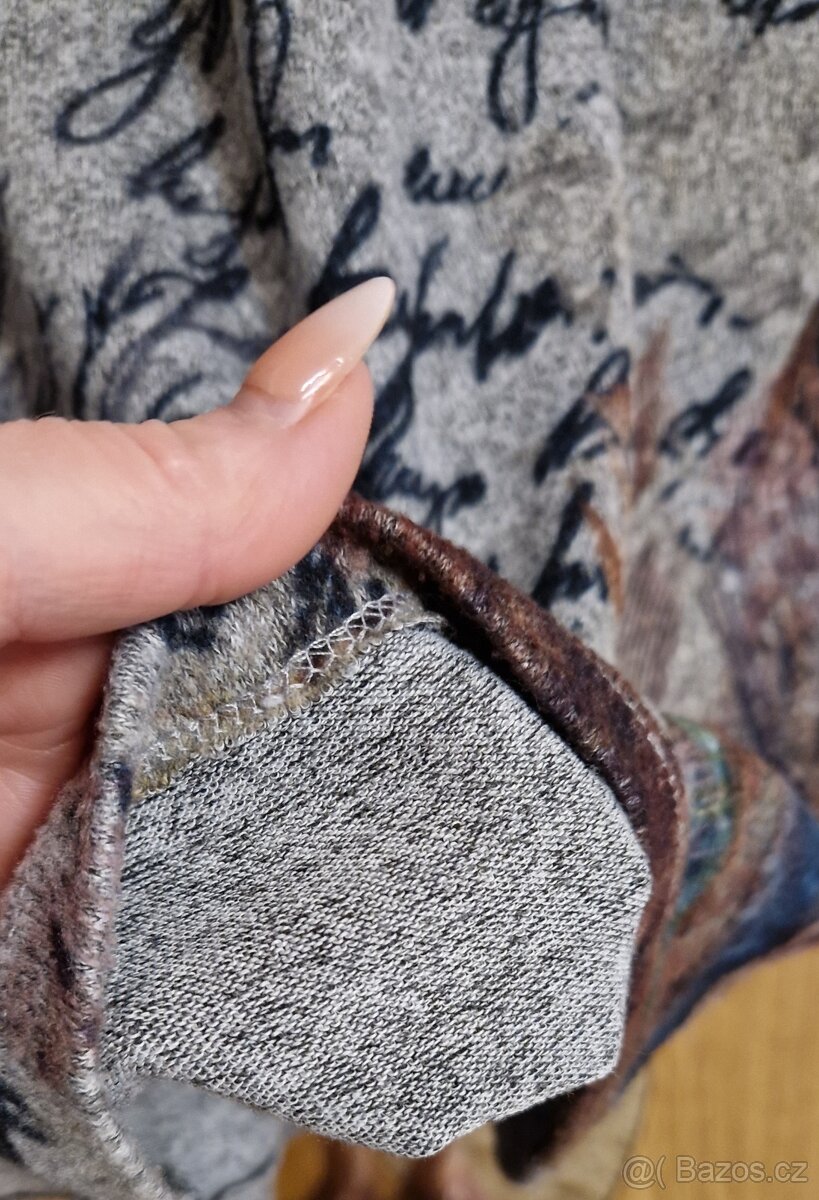 Mikina/zateplené šaty vel.S - 3