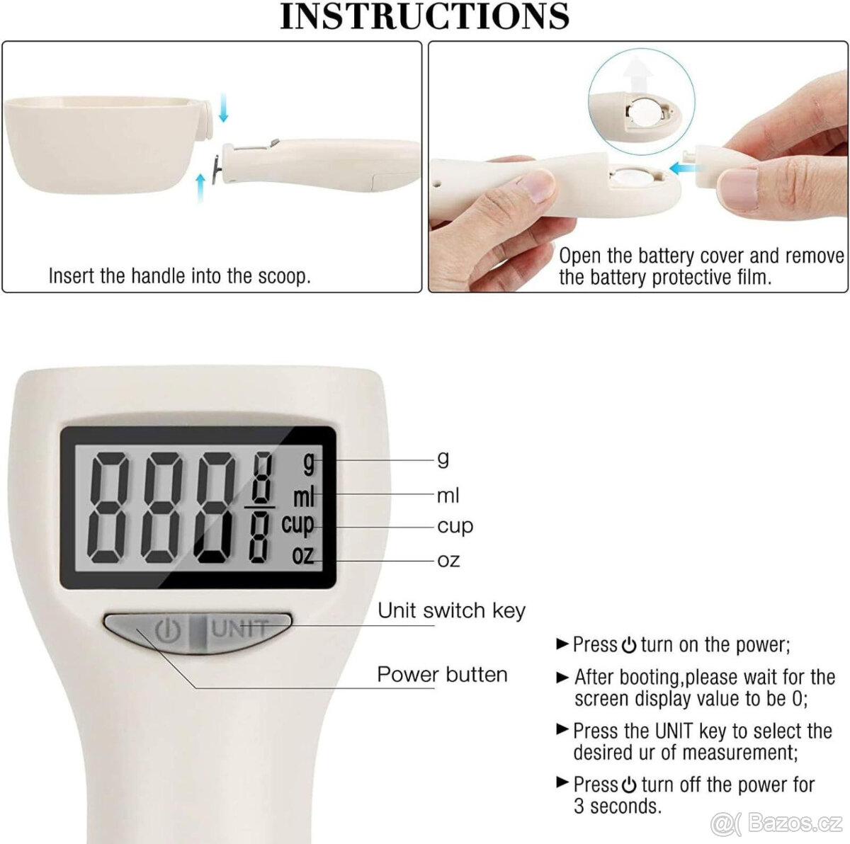 Lžícová digitální váha - 3