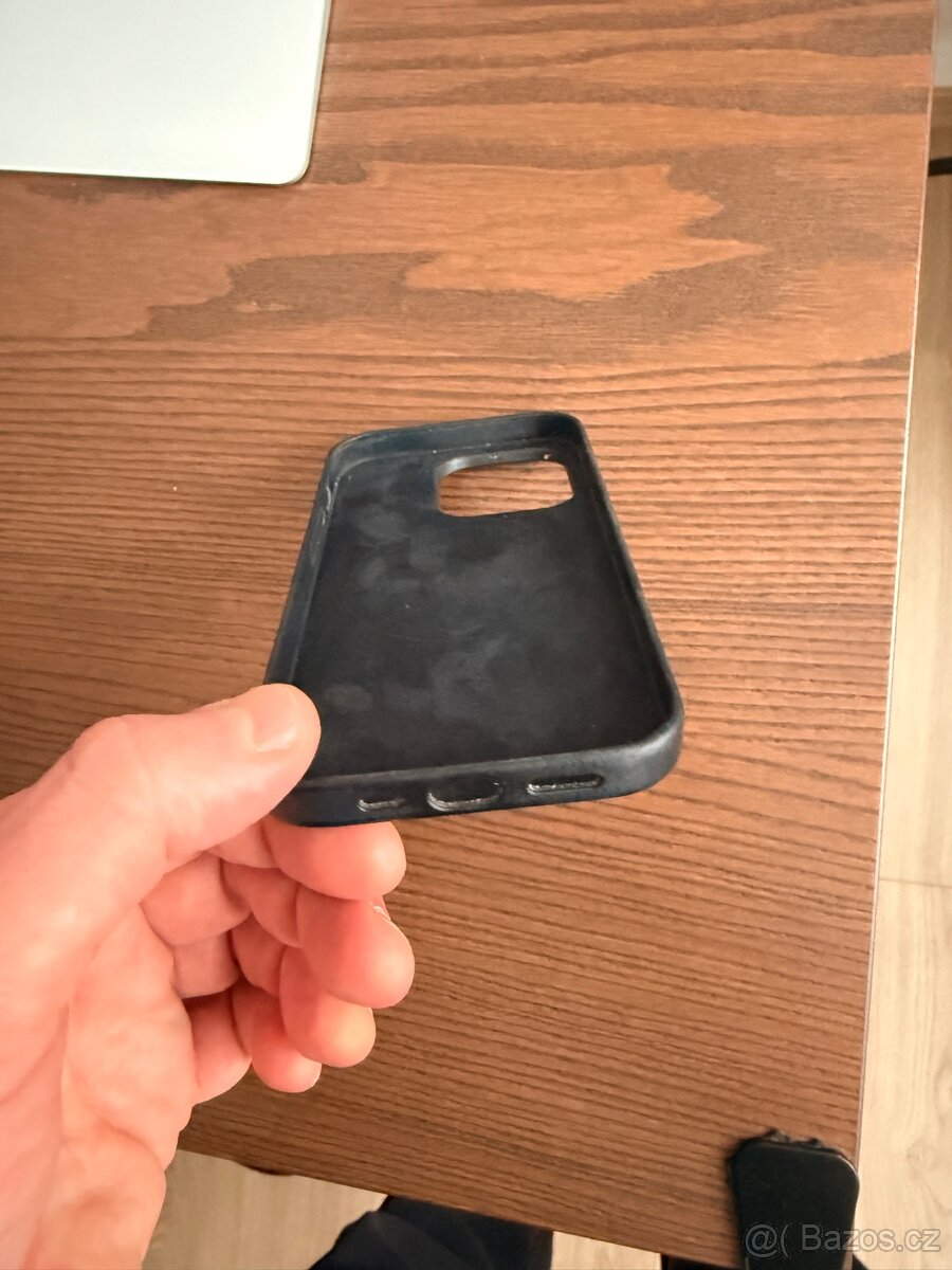 Originální kožené pouzdro pro Apple iPhone 14 PRO - 3