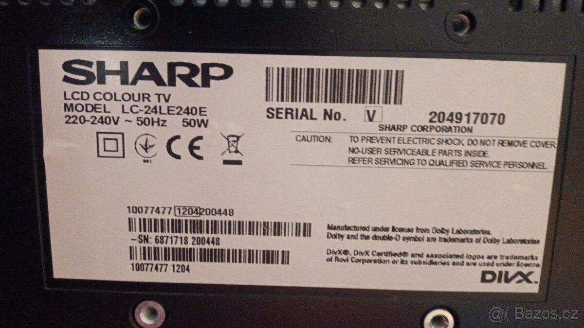 TV Sharp s ovladačem - LCD - 3