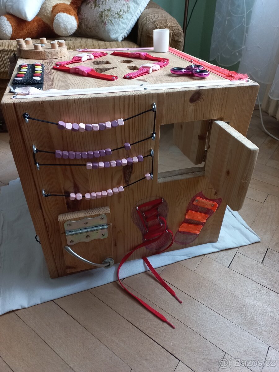 Acivity box, Montessori kostka - 3