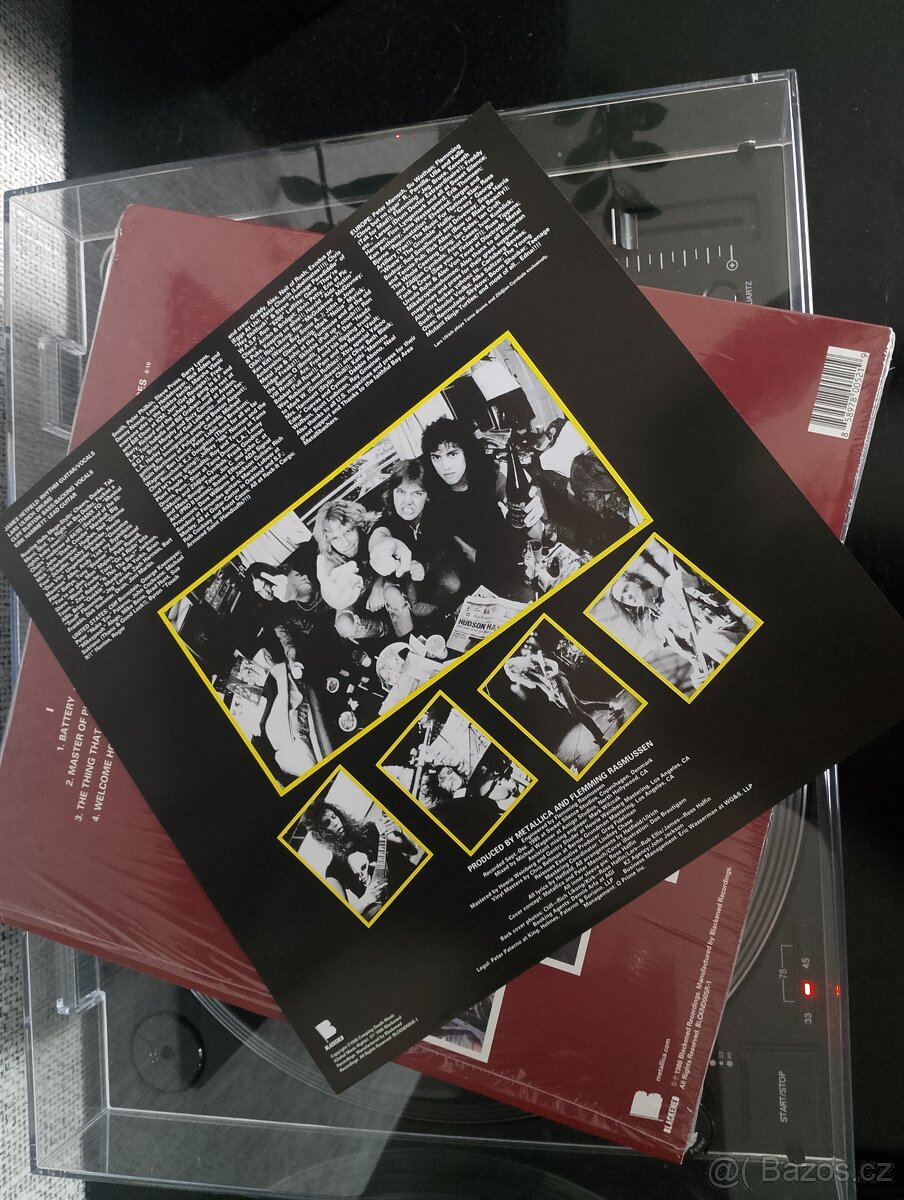 LP Metallica - Master od Puppets - 3