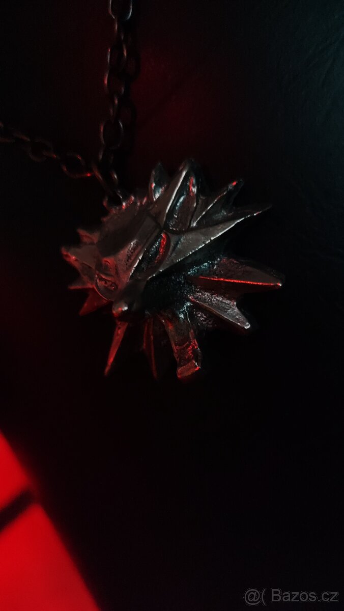 Geralt náhrdelník witcher medajlon - 3