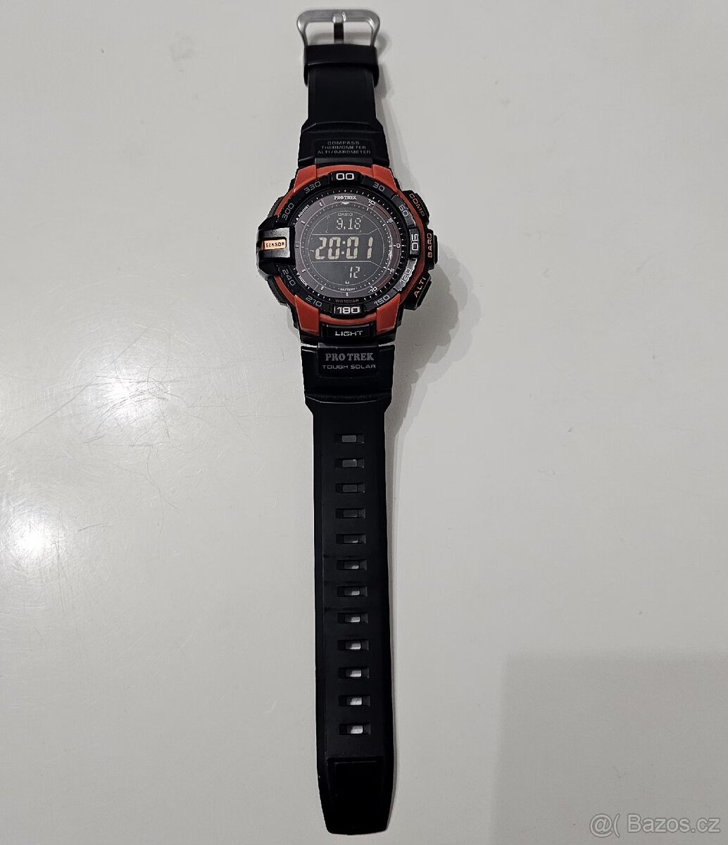 Hodinky CASIO Pro track tough solar - 3