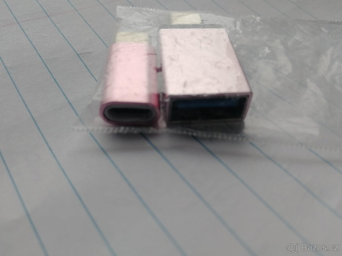 Nové - Adaptér Typ C OTG na Micro + USB - 3