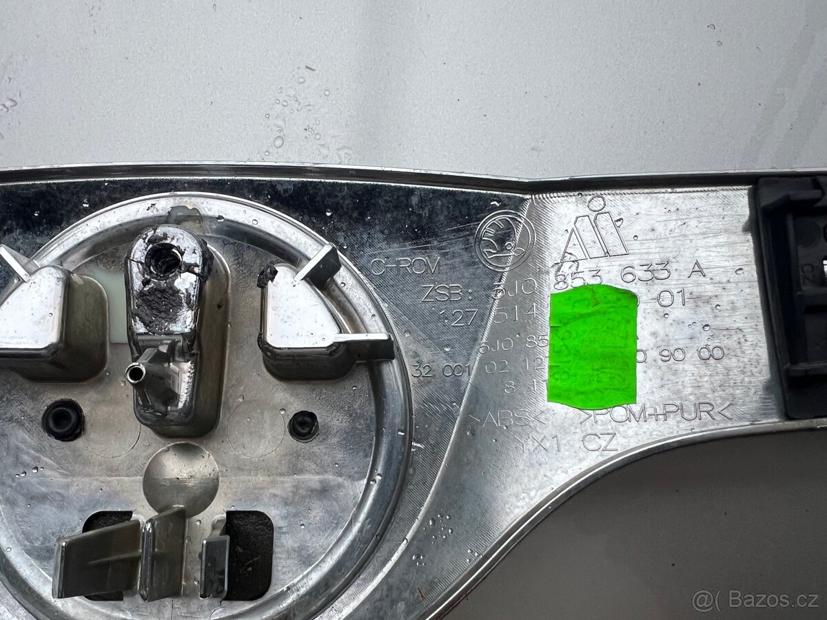 Fabia II 2010 - 2014 maska chrom - 3