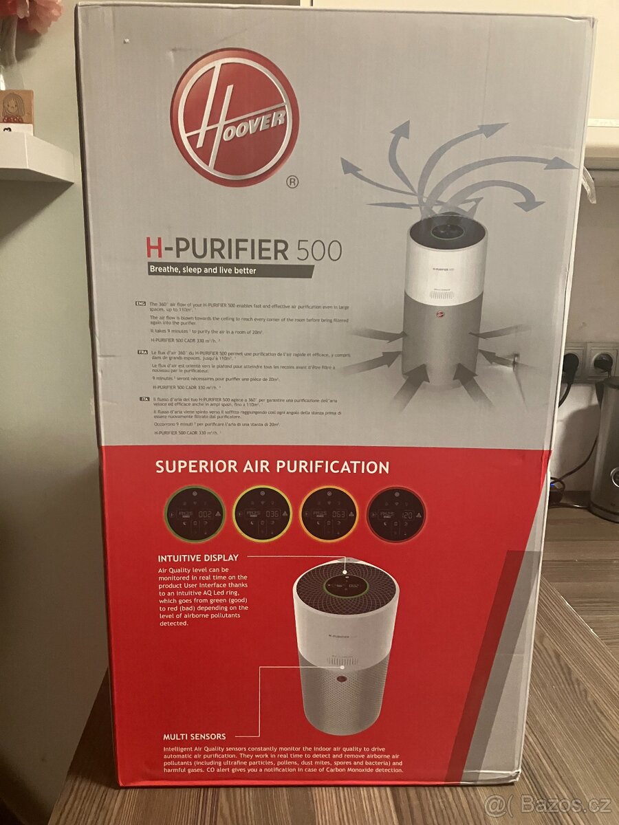 Čistička vzduchu Hoover PURIFIER 500. - 3